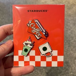 Starbucks JAPAN Cola Set of 3 Pins Ultra Rare 2023
